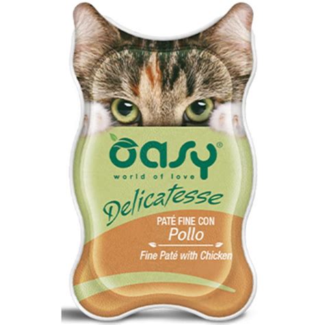 Scatolette Oasy Cibo Umido Gatti - Pollo E Manzo, 24 Pezzi Da 150g, Specialità Naturali, Senza Conservanti