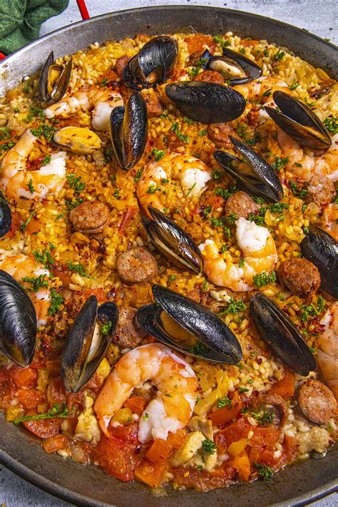 Paella Recipe - Chili Pepper Madness