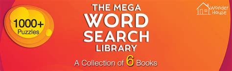 The Mega Word Search Library: Gift Boxset for Kids (Set of 6 Books ...