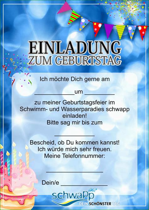 Kostenlose Einladung Kindergeburtstag