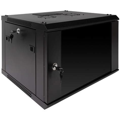 Buy NavePoint 6U Server Rack Enclosure with Glass Door, Cooling Fan ...
