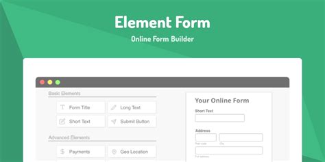 Image result for How to Create a Form Element