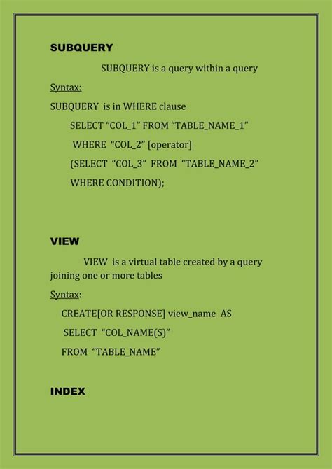 Image result for SQL Database Commands