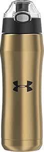 Under Armour Beyond 18 Ounce Stainless Steel Water Bottle, Gold ...