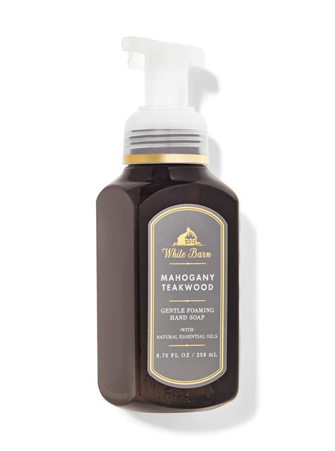 Bath & Body Works Mahogany Teakwood Foam Handwash With Essentail Oils ...