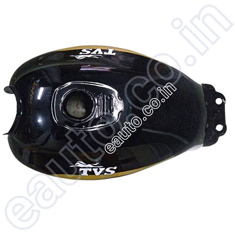 Ensons Petrol Tank for TVS Centra (Black)