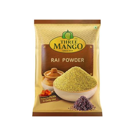 Three Mango Rai Powder | Rich In Flavour | No Added Colours | Natural ...