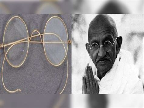 Auction of Mahatma Gandhi Goggles, American citizen bought it in 2.55 ...