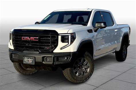 New 2024 GMC Sierra 1500 AT4X 4WD Crew Cab 147 Crew Cab Pickup in Houston #RG100343 | Sterling ...