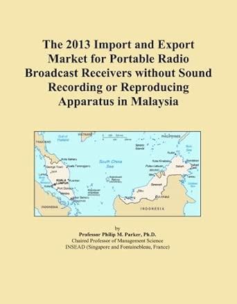 The 2013 Import and Export Market for Portable Radio Broadcast ...
