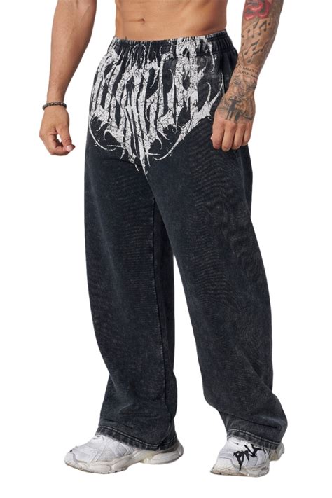 YOUNG LA 2079 - Dark Wave Joggers Black Wash - Unmatched Kicks