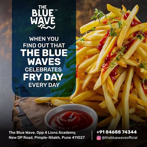 Menu at The Blue Wave, Pimpri-Chinchwad
