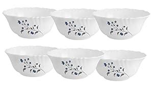 Cello Imperial Vinea Opalware Veg Bowls, Set of 6 : Amazon.in: Home ...
