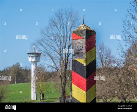 GDR border East Germany Stock Photo - Alamy