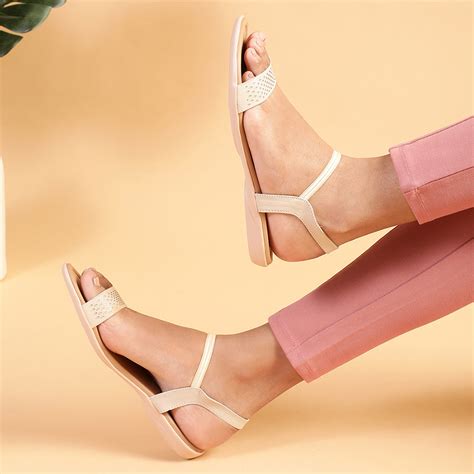 Buy Senorita Casual (Cream) Sandals For Women MK-82 By Liberty