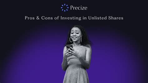 Pros and Cons of Investing in Unlisted Shares