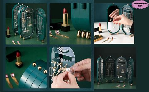 Shubh Empire Jewellery Organiser Storage box,Earring Oragnizer Drawer ...