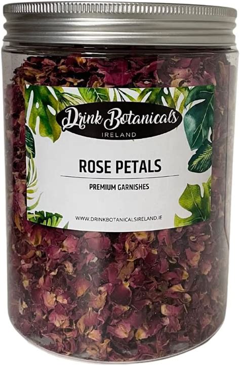 Edible Natural Dried Rose Petals 200 Servings Edible Roses Roses ...