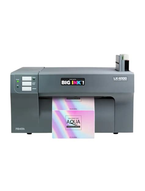 LX4000 Color Label Printer, Pigment Ink, Refurbished (Available in US ...