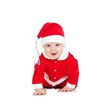 Buy Santa Claus Dress Costume for Boys Girls Kids (0- 6 Months) by ...