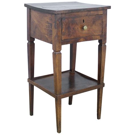 Antique Pine Side Table at 1stDibs
