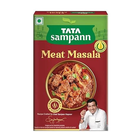Tata Sampann Meat Masala with Natural Oils, 100g, Meat Masala Powder ...