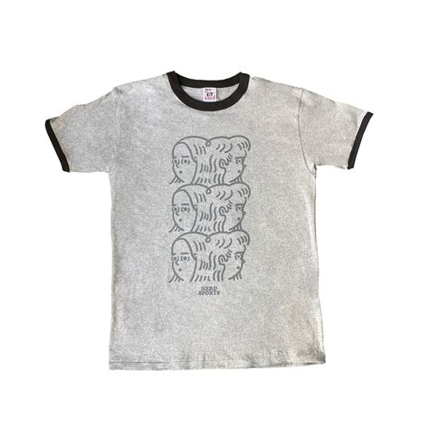 BE TOGETHER RINGER TEE / GRAY | NERD SPORTS