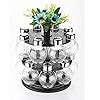 Mr Products Plastic Multipurpose Revolving Spice Jar/ Condiment Set ...