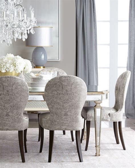 Antique Mirror Dining Table