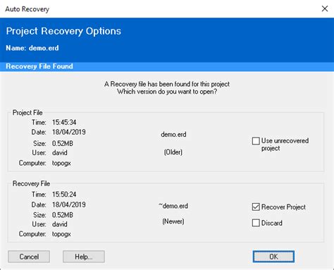 Image result for Auto Recovery File