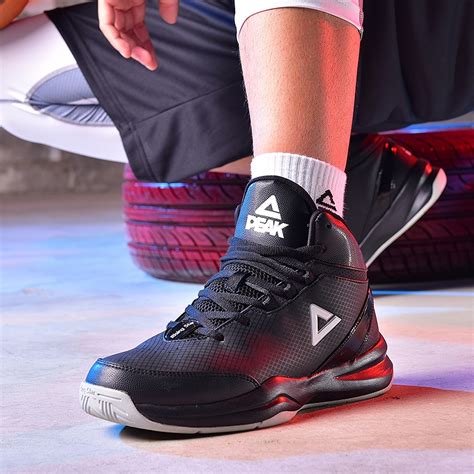 特步 男子篮球鞋 20年新款软弹舒适透气运动鞋 880319120036