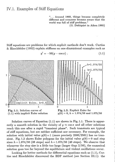 Image result for Examples of Stiff Math Problem