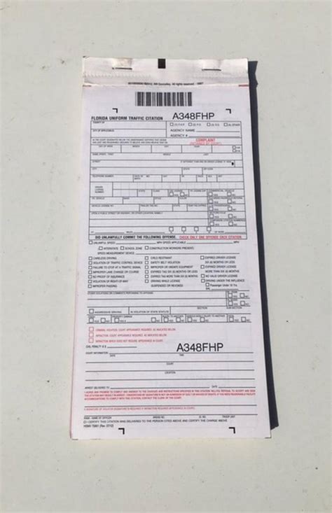 Florida Traffic Ticket