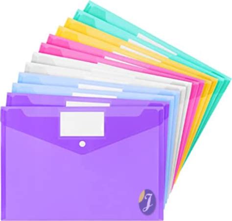 Jewett A4 Document File Bag, My Clear Bag, Transparent Envelope Holder ...