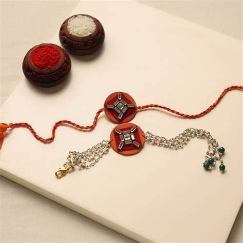 Buy Rakhi Combo Sets - Rakhi & Lumba Sets Online