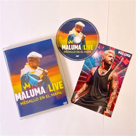 Dvd Maluma LIVE Medallo En El Mapa 2022 Papi Juancho World Tour Colombia | Shopee Brasil
