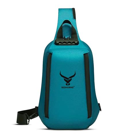 Buy REDHORNS Travel Crossbody Chest Bag for Men & Women with USB ...