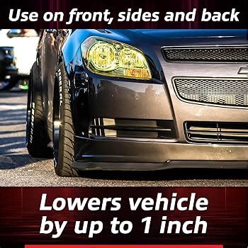 Self-adhesive Car Lip Kit EZ Lip Front Bumper Splitter - Universal Fit ...