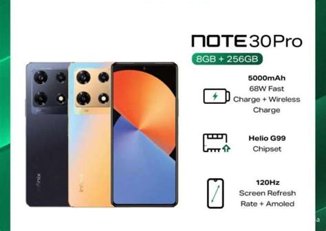 Harga HP Infinix Note 30 Terbaru: Spesifikasi Unggul, Harga Bersaing!