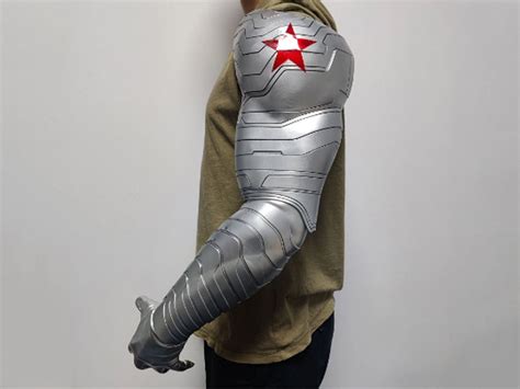 Winter Soldier Arm Bucky Arm Cosplay Costume Accessory - Etsy UK