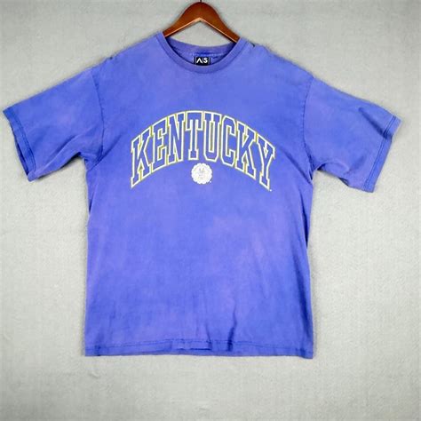 Vintage University of Kentucky Shirt Adult Large Blue Tee Pullover NCAA ...