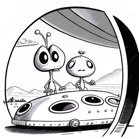 Alien Ship Drawing 的图像结果