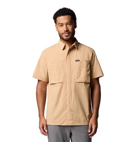 Columbia Men Brown Black Mesa Utility SS Shirt – Adventuras India