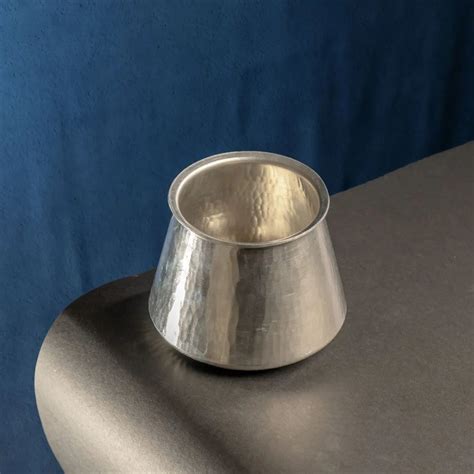 Eeya chombu - Vennathazhi Shape | Traditional Pure Tin Cookware