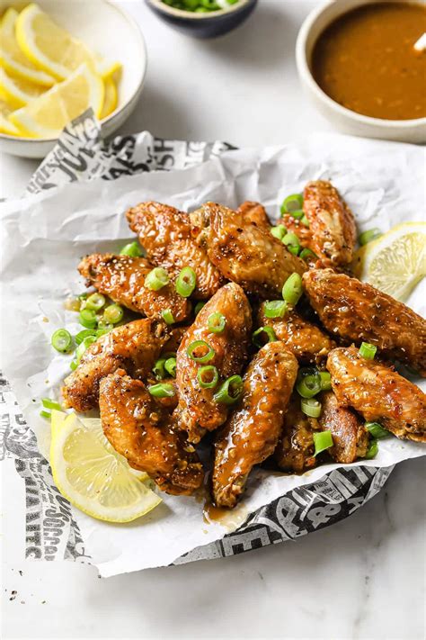 Air Fryer Lemon Pepper Wings (Best Lemon Pepper Sauce) | IHeartUmami