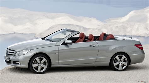 Mercedes-Benz E 350 CGI Cabriolet 2010 01 HD wallpaper download