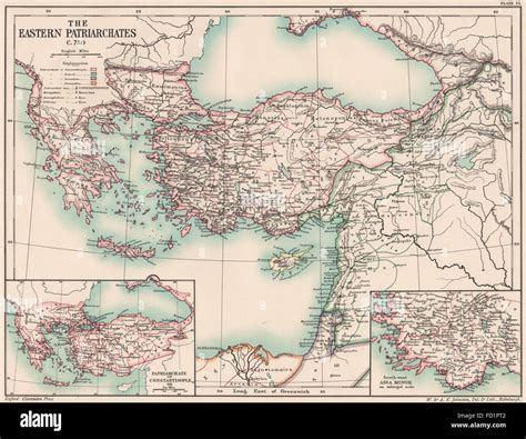 Constantinople Map Stock Photos & Constantinople Map Stock Images - Alamy