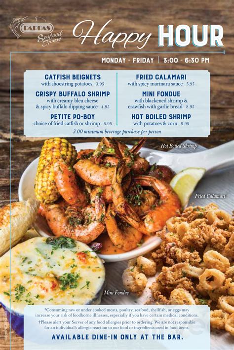 Pappas Seafood House menu in Humble, Texas, USA