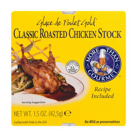 More Than Gourmet Classic Roasted Chicken Stock, 1.5 oz | Central ...