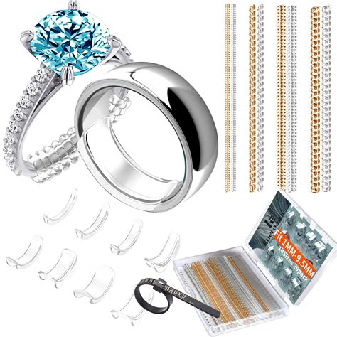Amazon.com: Ring Size Adjuster for Loose Rings, Plastic Ring Guards ...